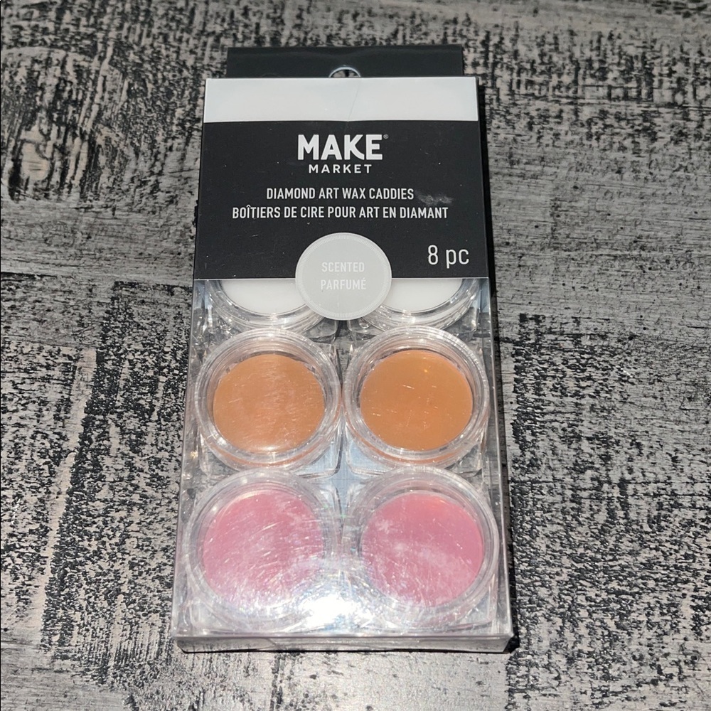 Make Market Diamond Art Wax Caddies, NWT